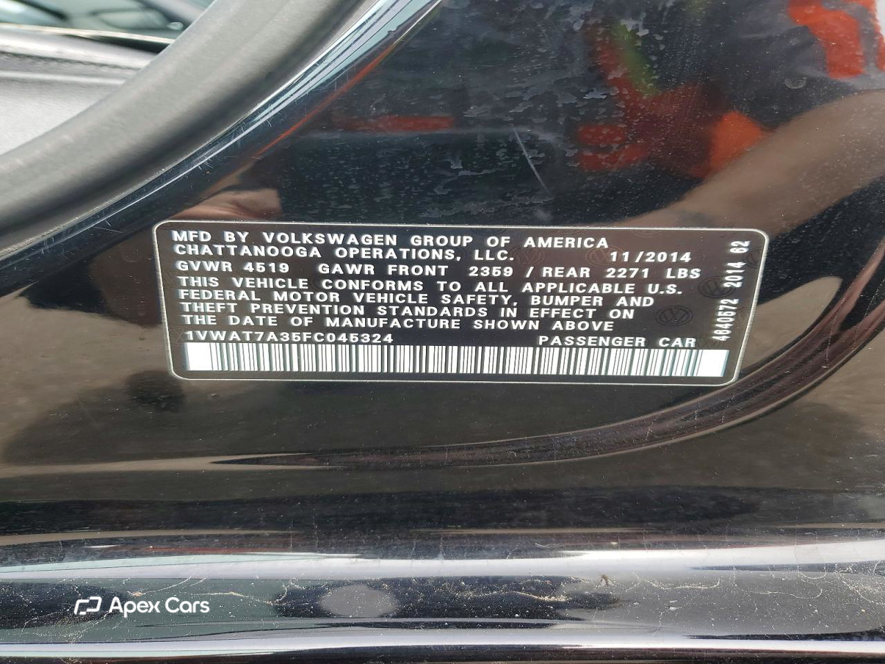 Volkswagen Passat 2015
