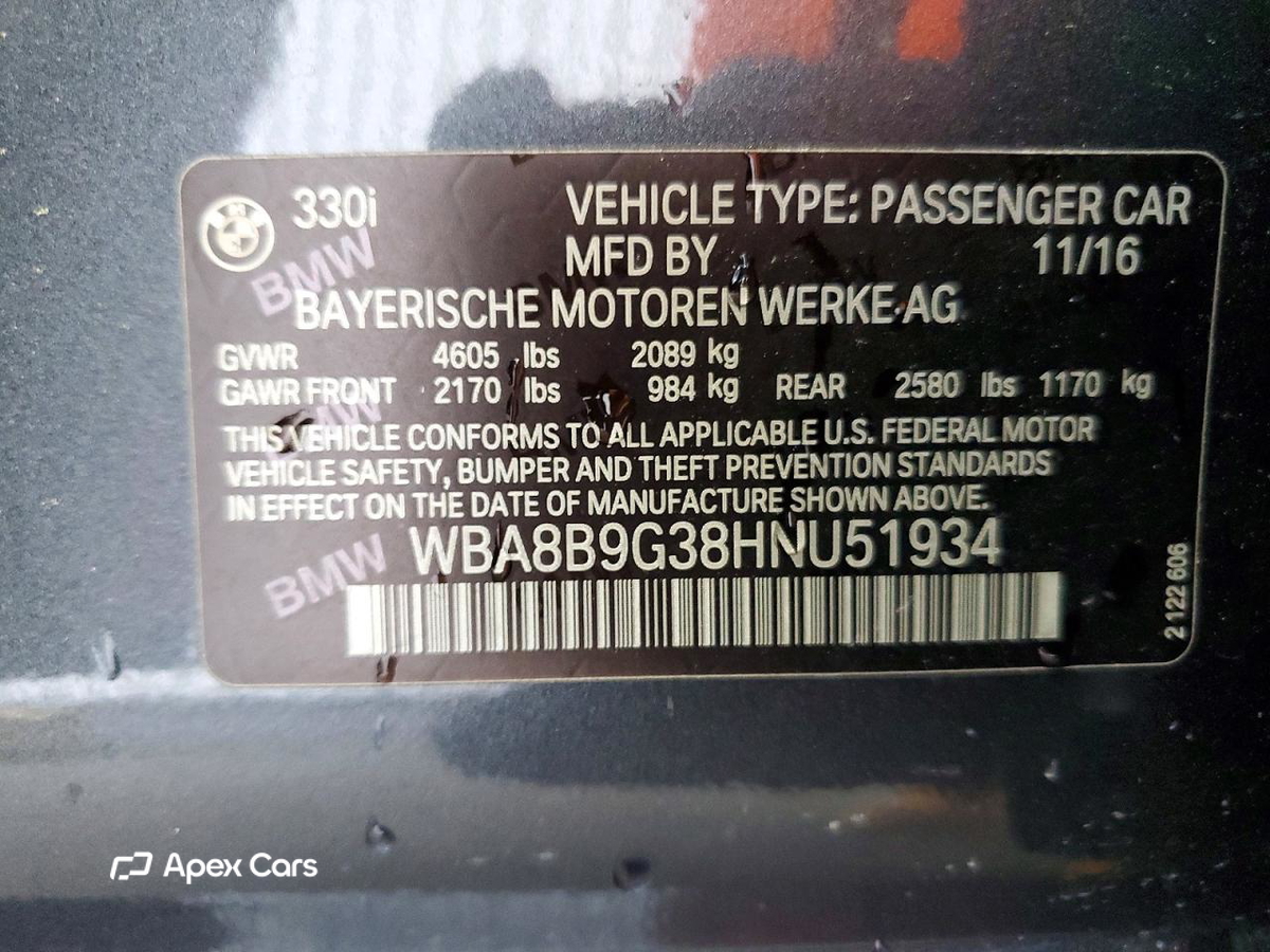 BMW Series 3 2017