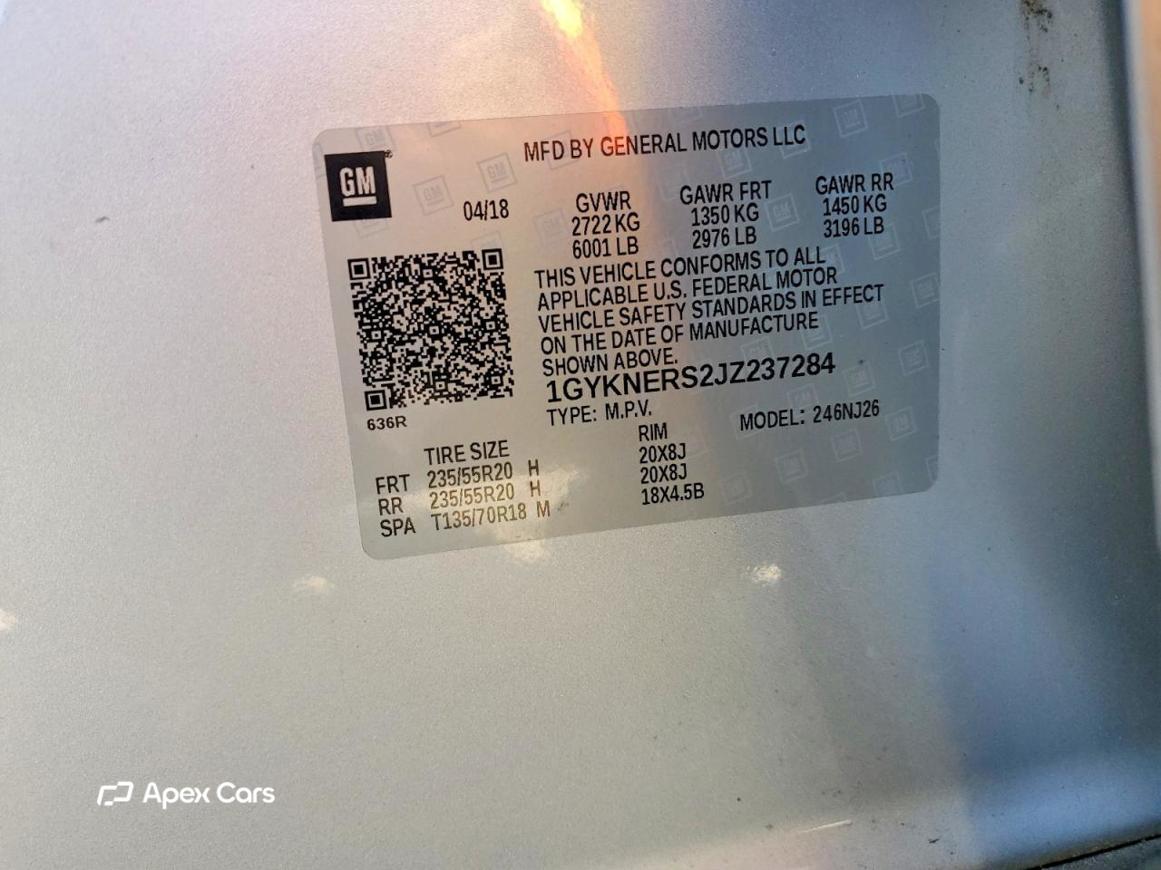 Cadillac XT5 2018