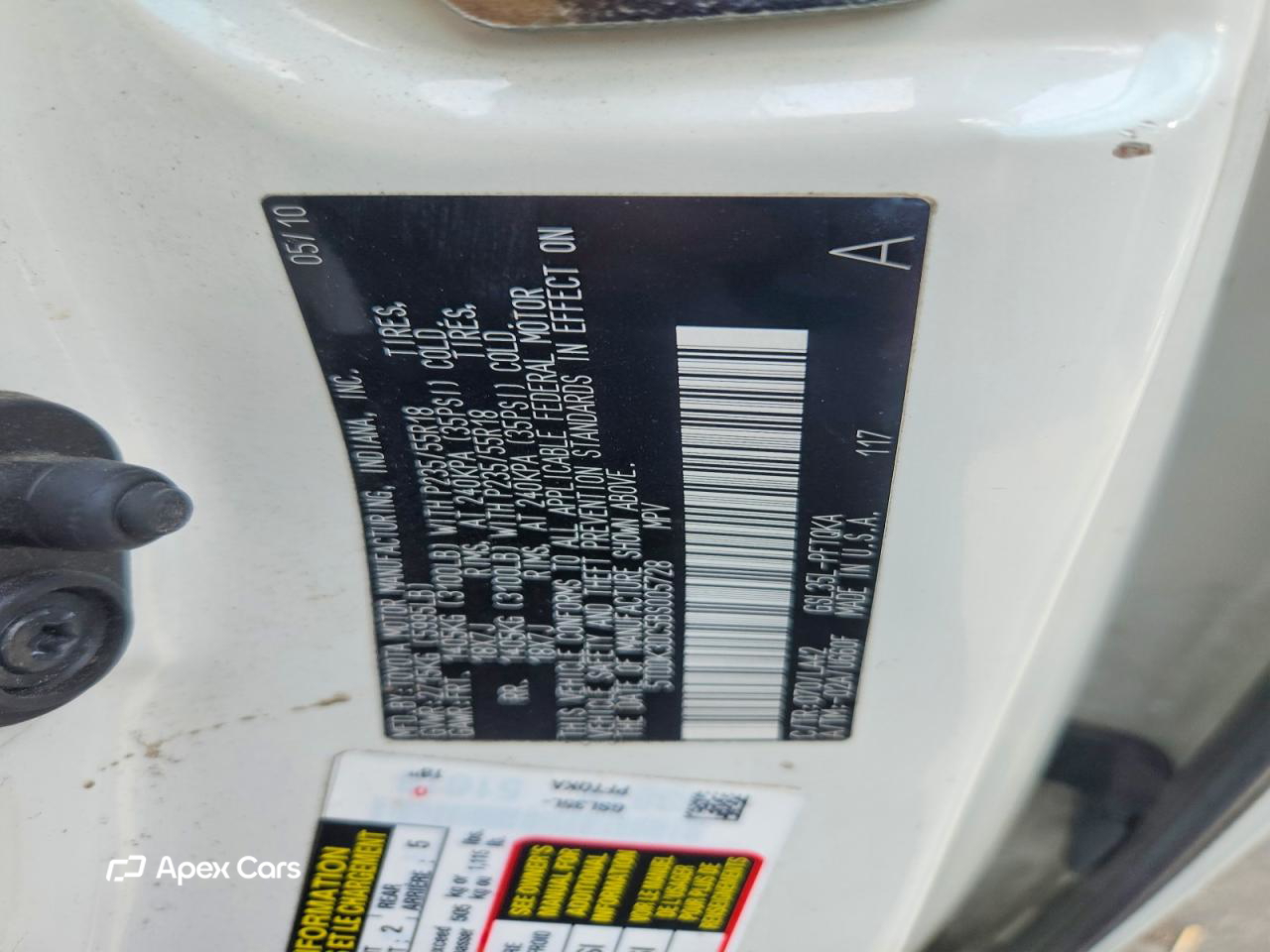 Toyota Sienna 2011