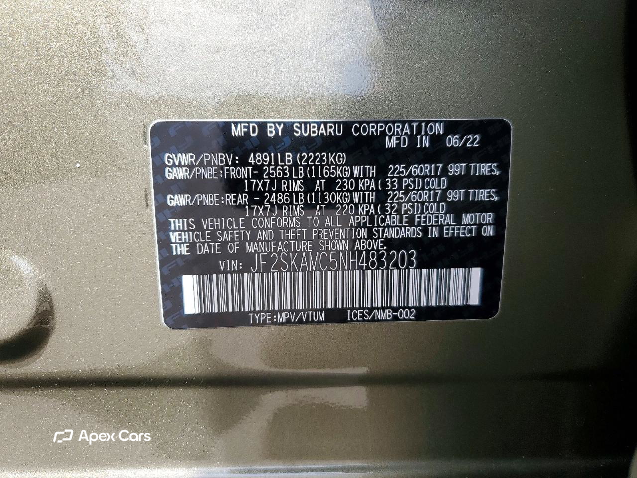 Subaru Forester 2022