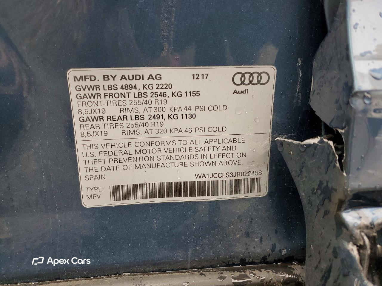 Audi Q3 2018