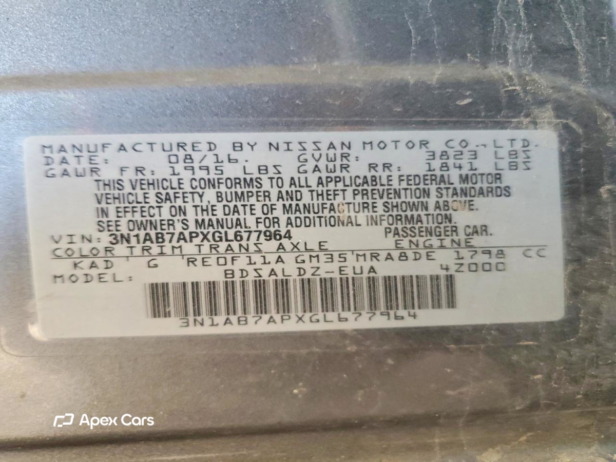 Nissan Sentra 2016