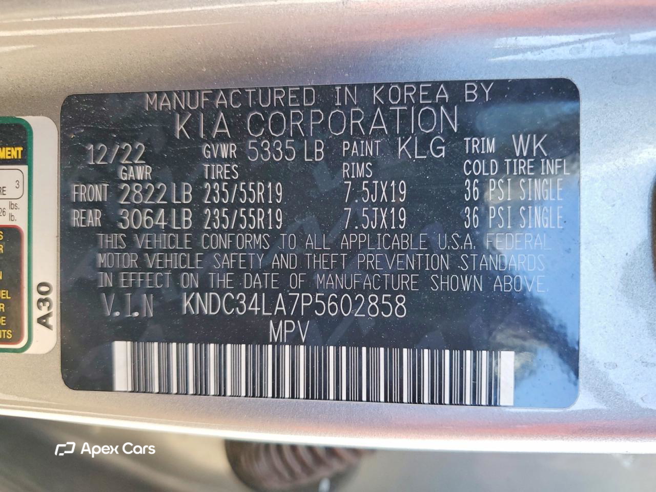 Kia EV6 2023