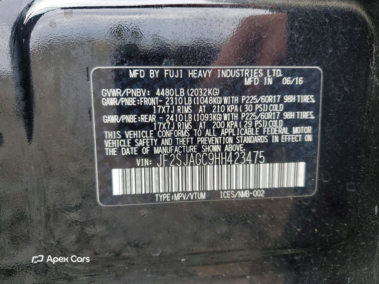 Subaru Forester 2017