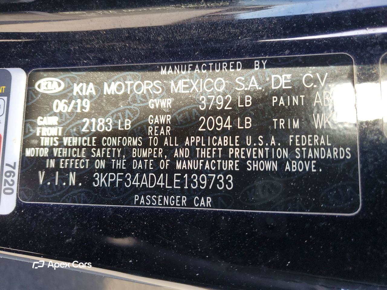 Kia Forte 2020