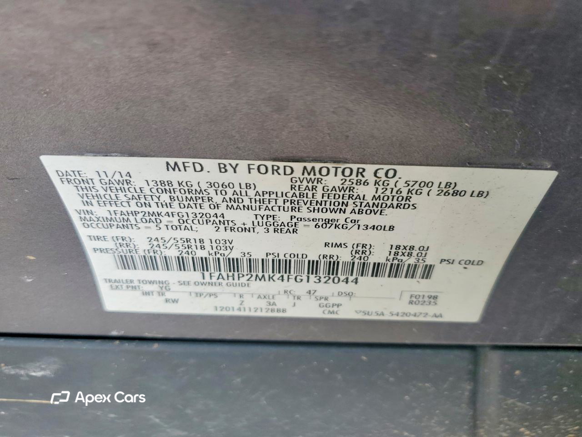 Ford Taurus 2015