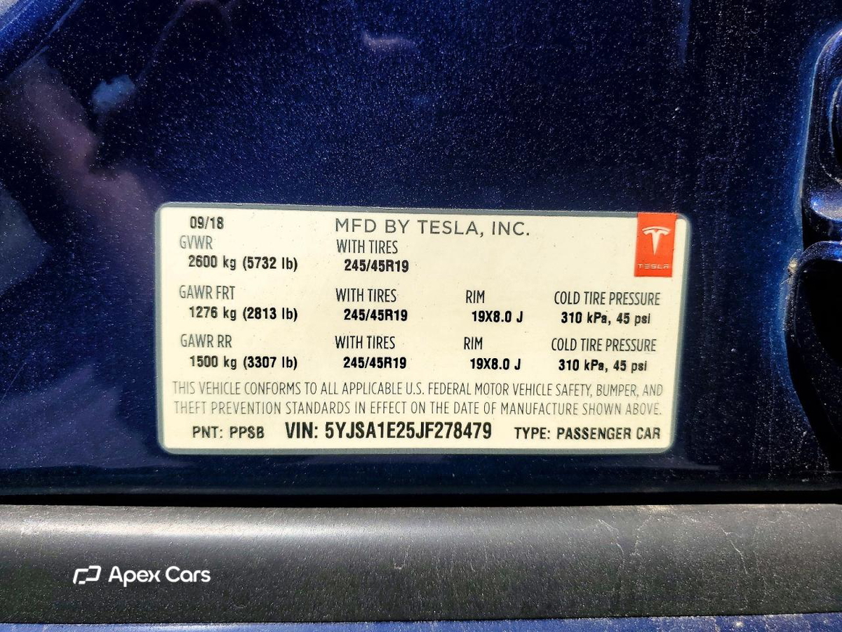 Tesla Model S 2018