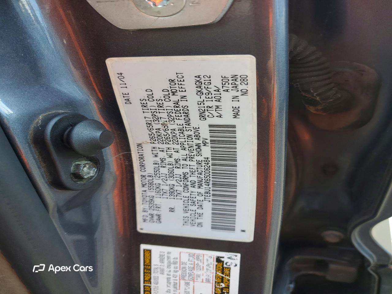 Toyota 4Runner 2005