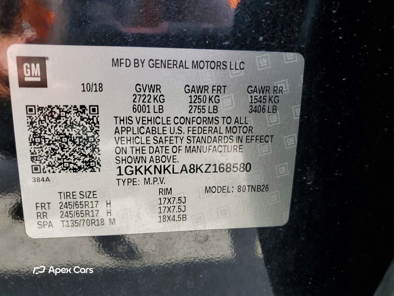 GMC Acadia 2019
