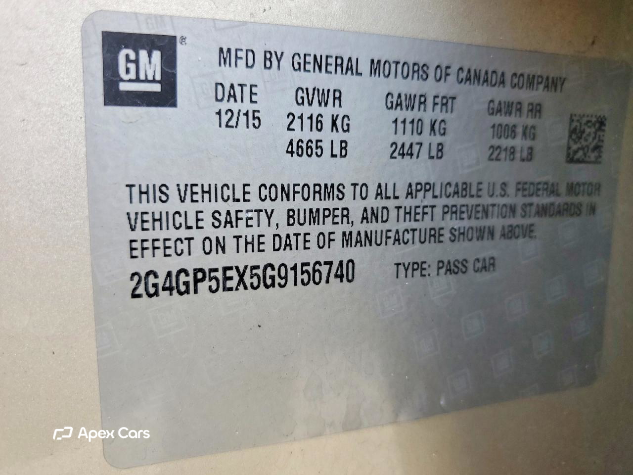 Buick Regal 2016