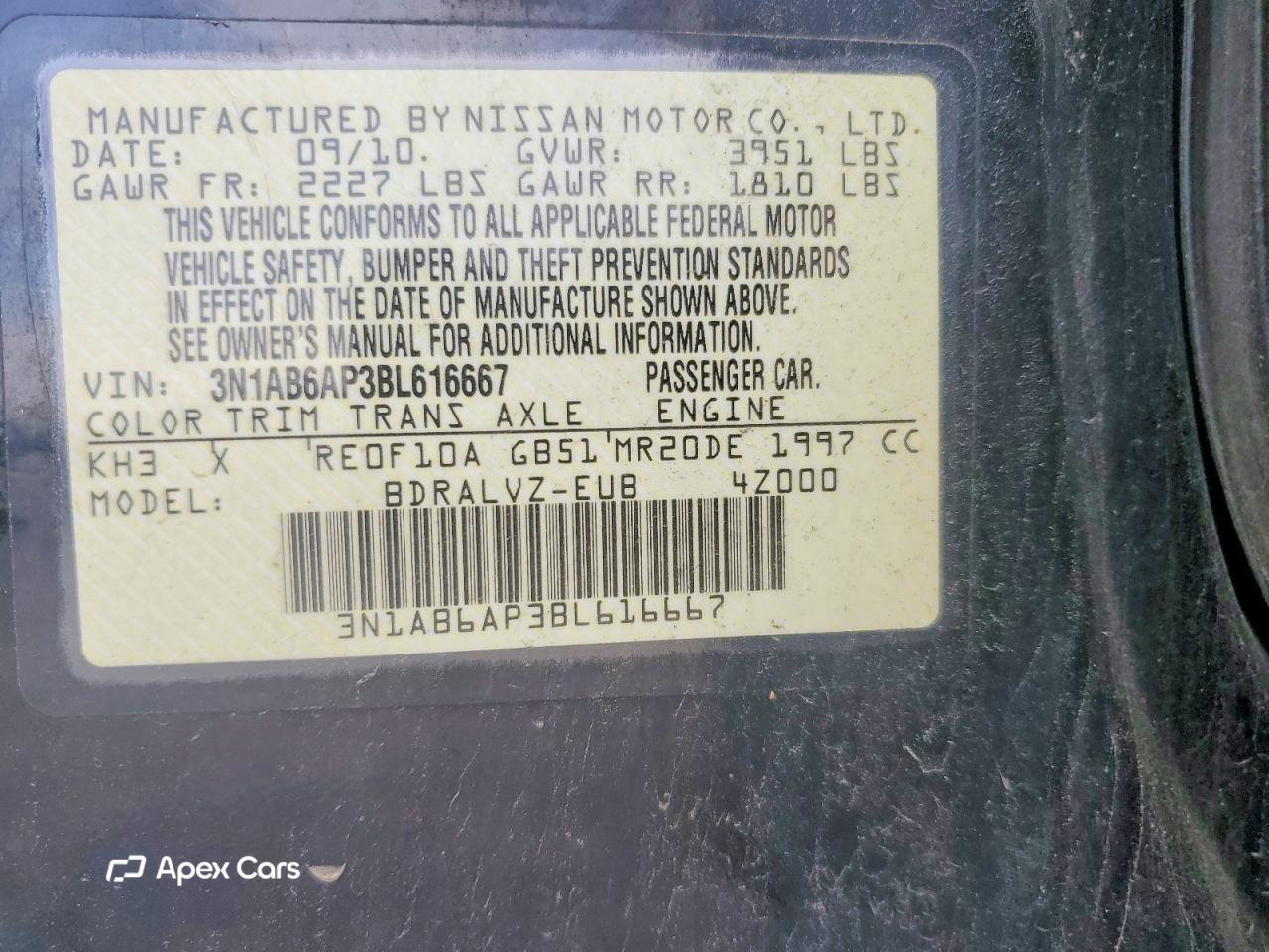 Nissan Sentra 2011