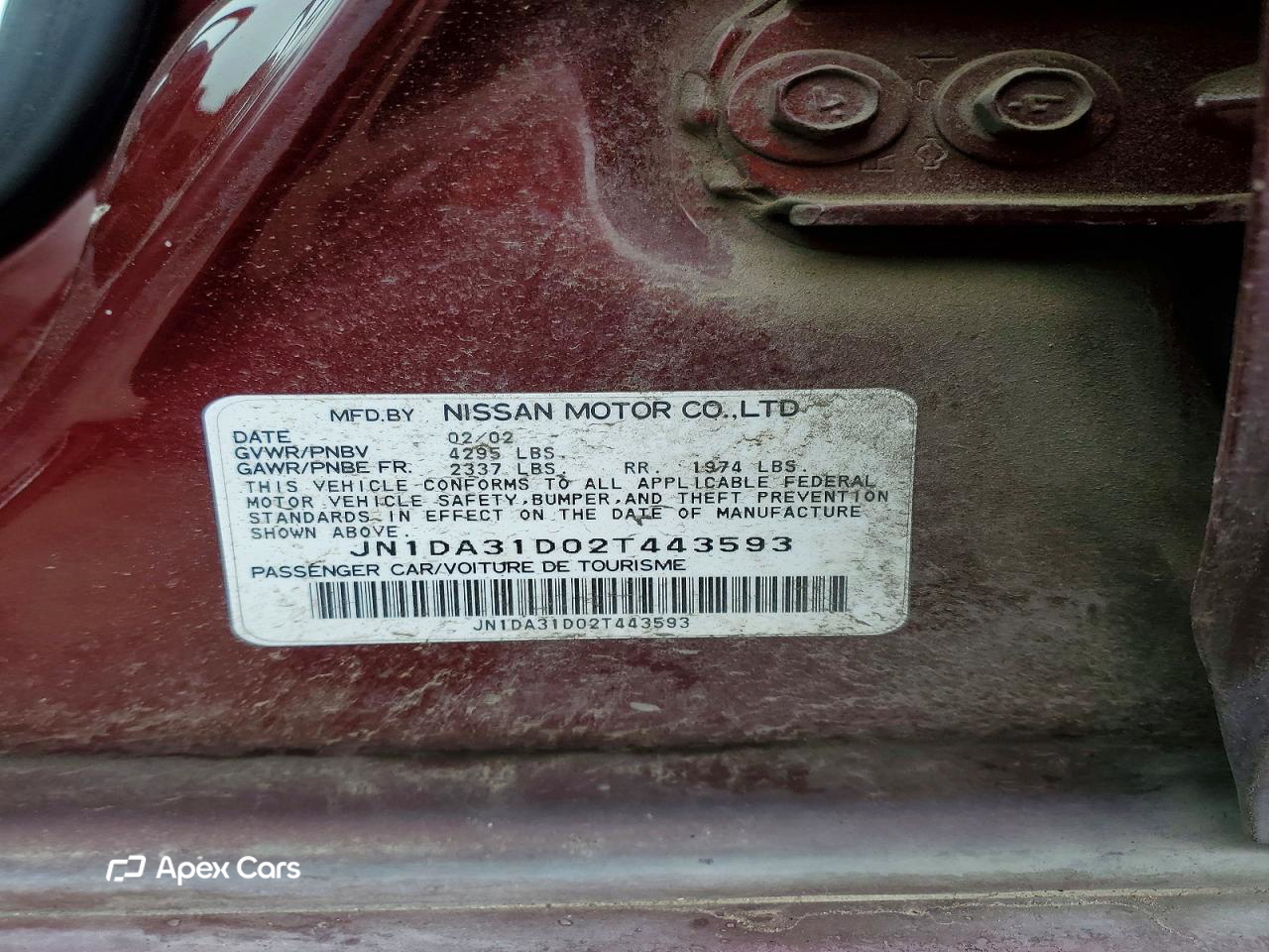 Nissan Maxima 2002
