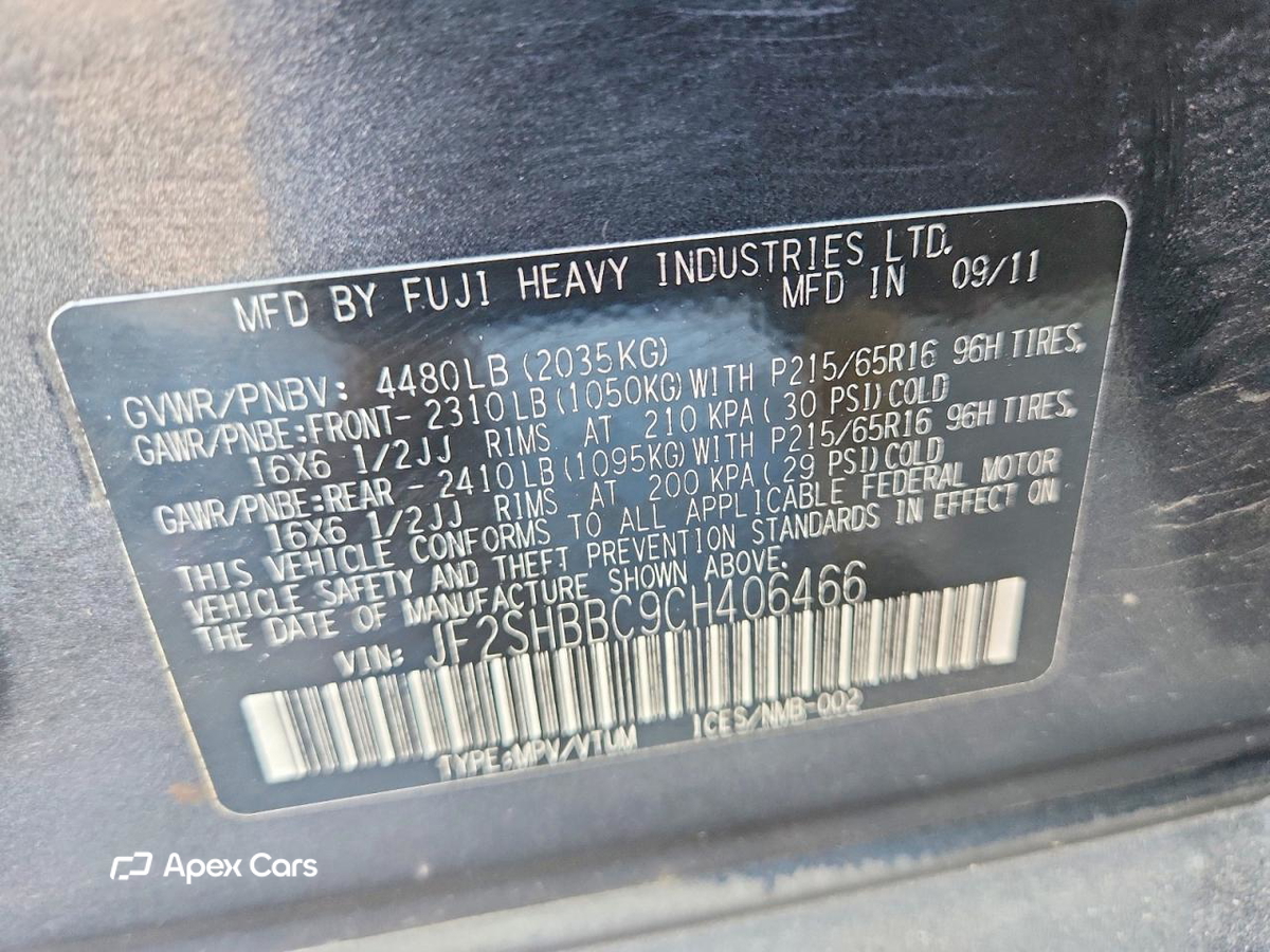 Subaru Forester 2012