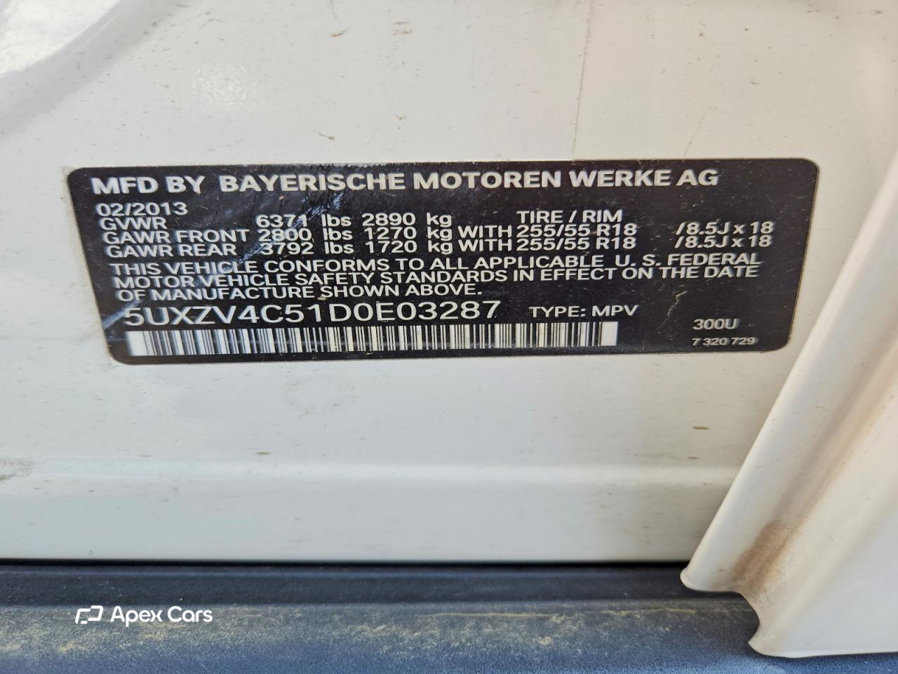 BMW X5 2013