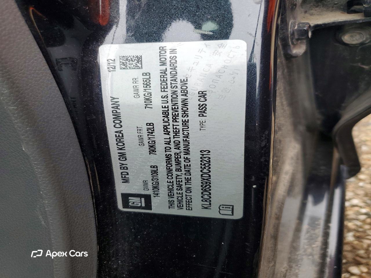 Chevrolet Spark 2013