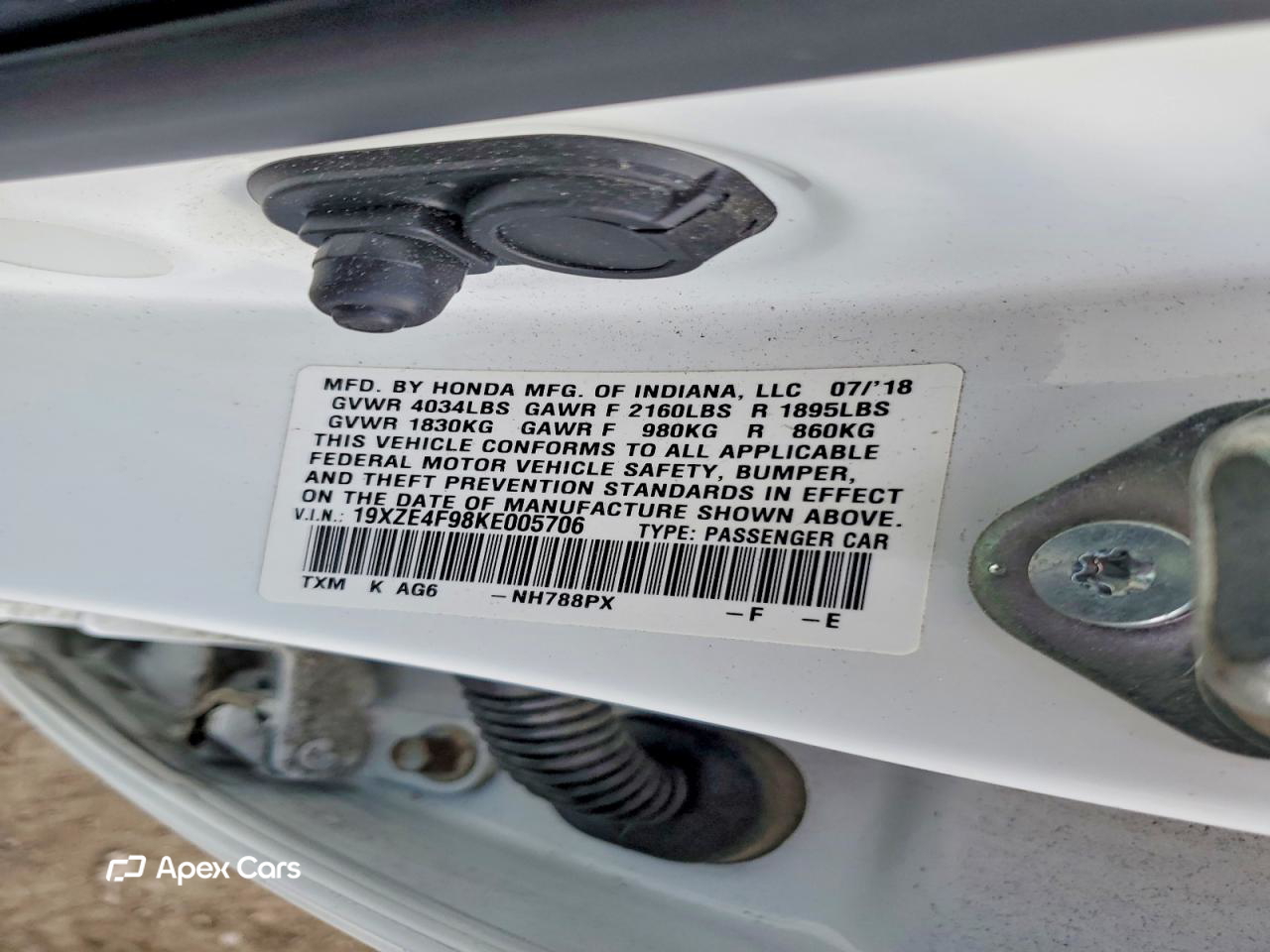 Honda Insight 2019