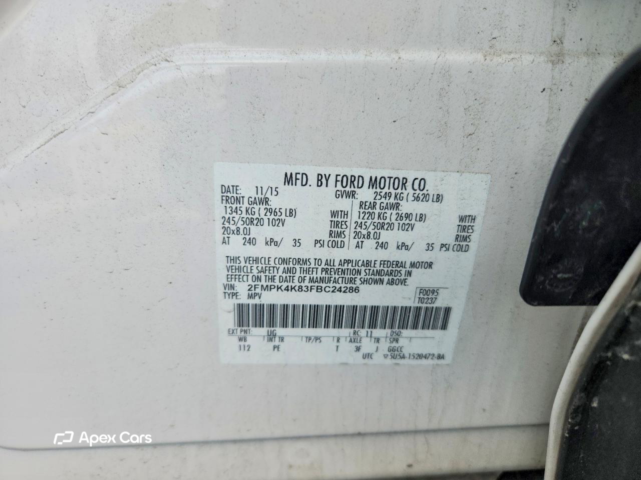 Ford Edge 2015