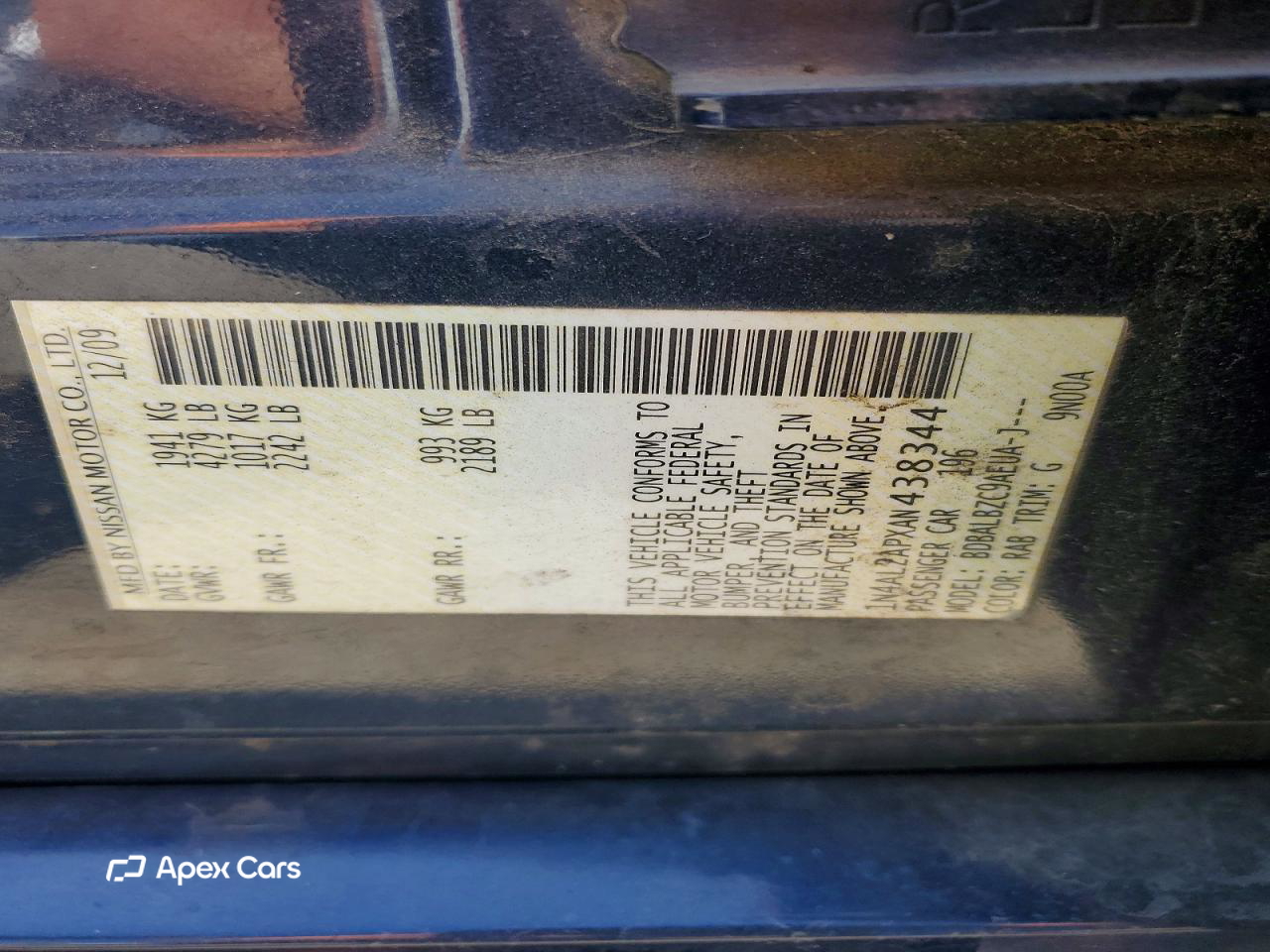 Nissan Altima 2010