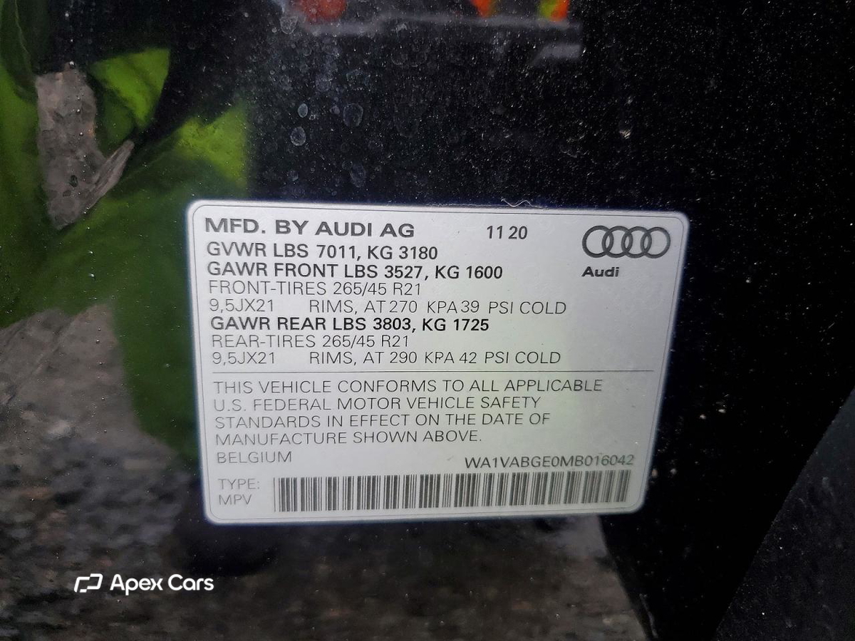 Audi e-tron 2021