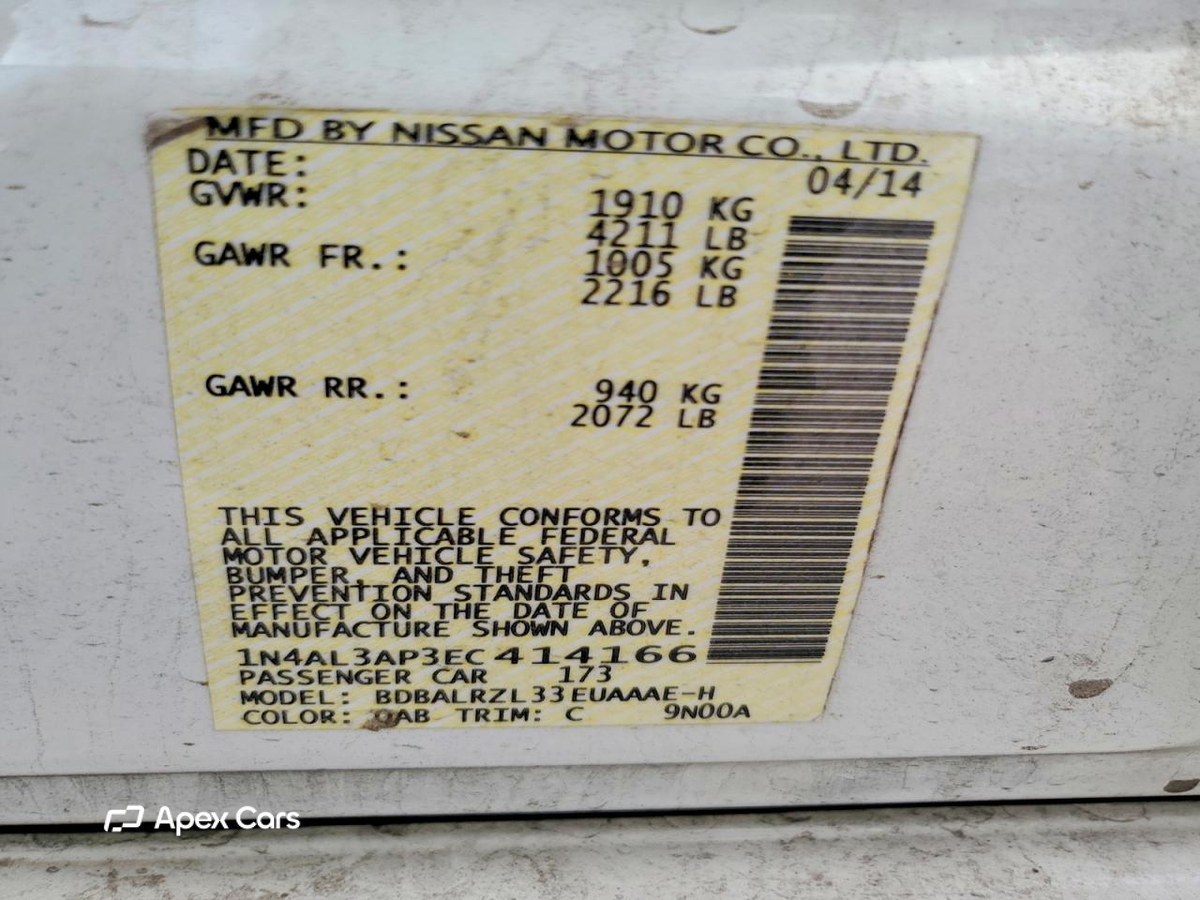 Nissan Altima 2014