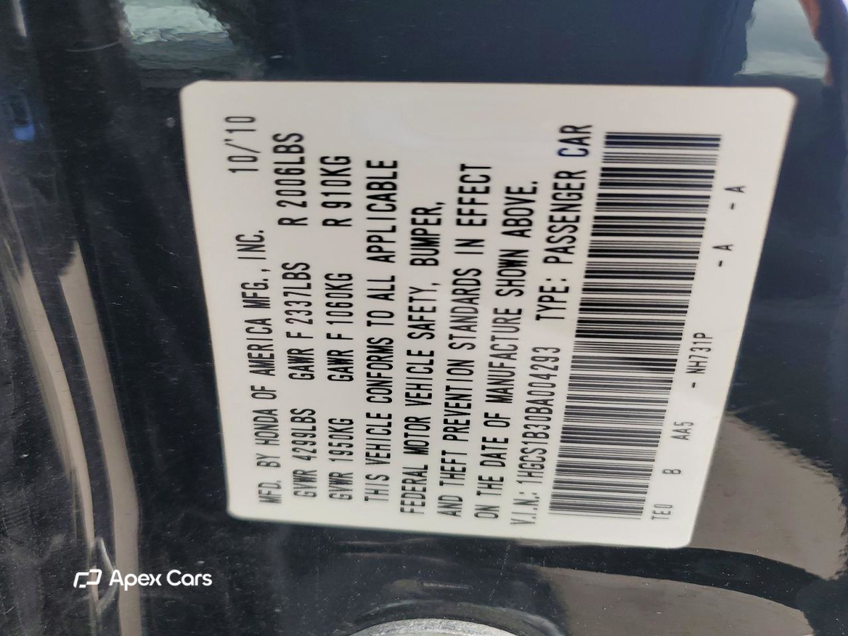Honda Accord 2011
