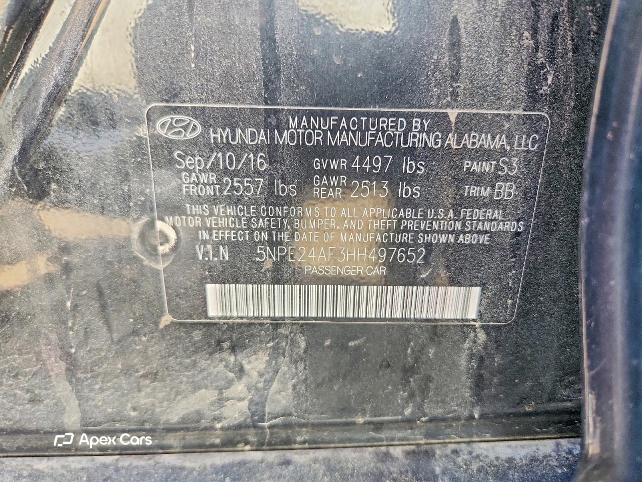 Hyundai Sonata 2017