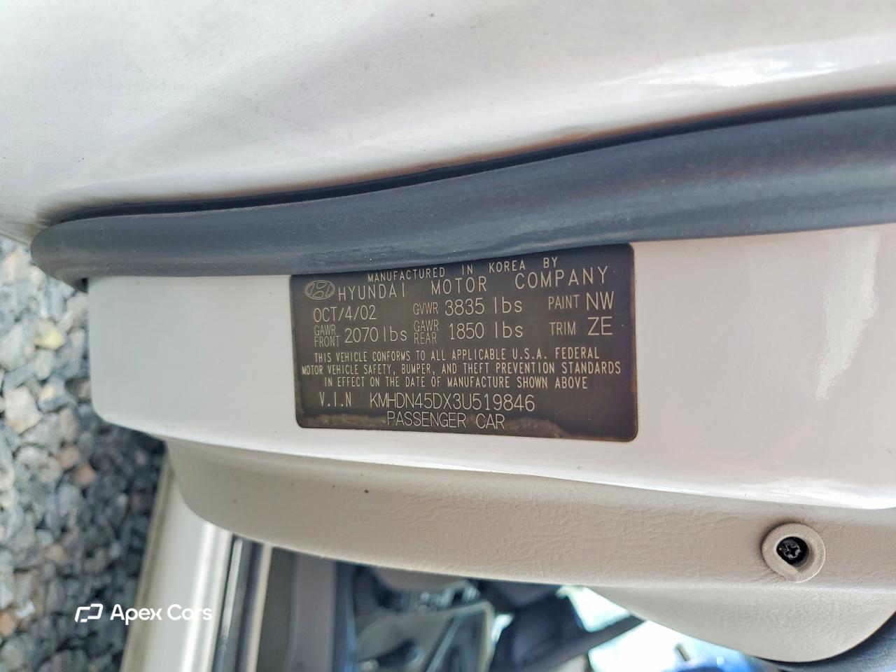 Hyundai Elantra 2003