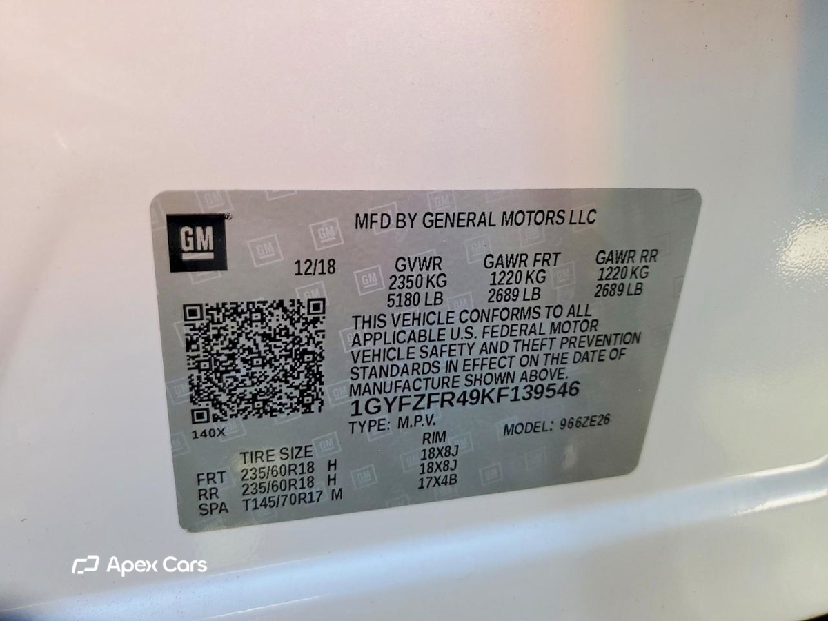 Cadillac XT4 2019