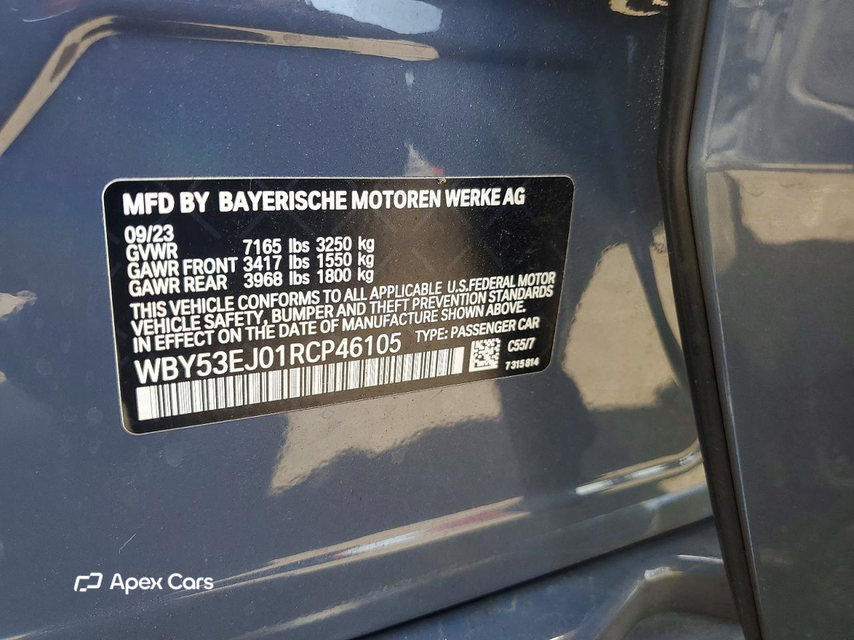 BMW i7 2024