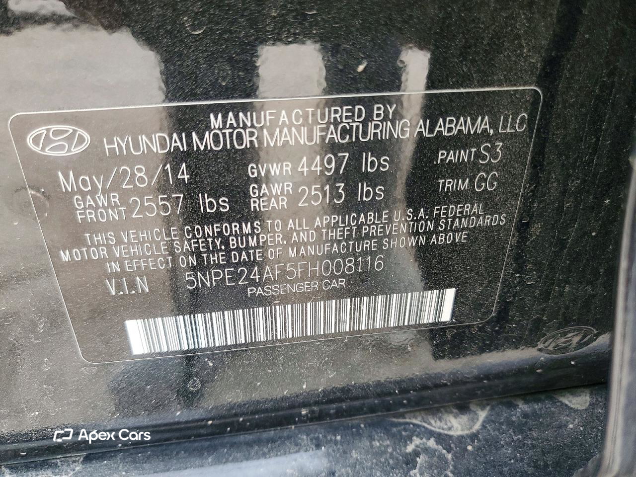 Hyundai Sonata 2015