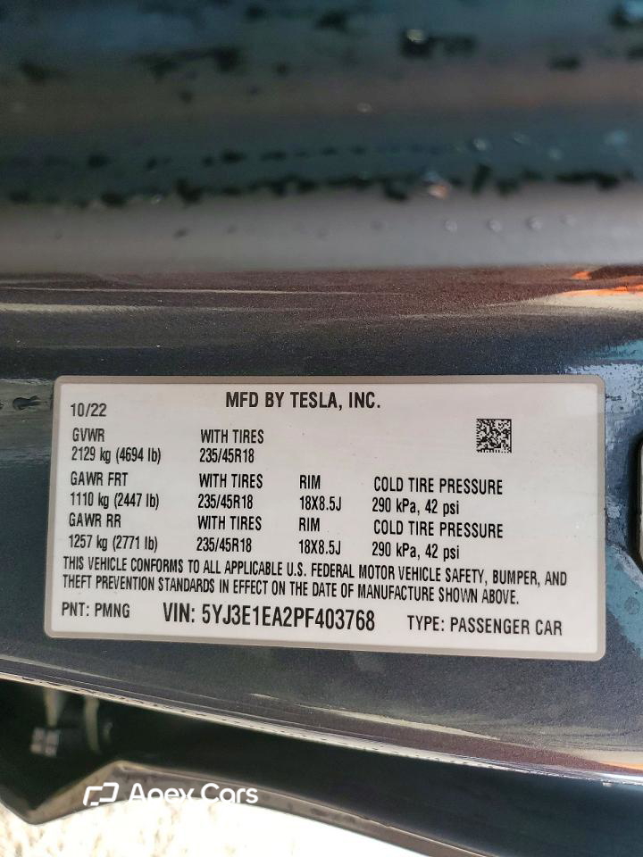 Tesla Model 3 2023