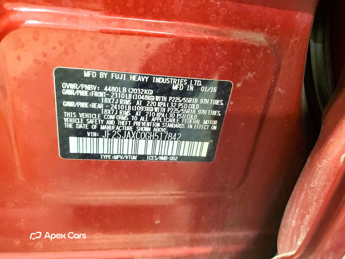 Subaru Forester 2016
