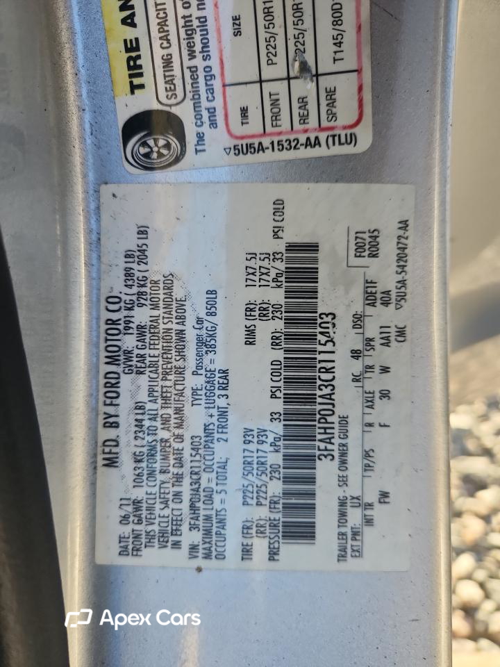 Ford Fusion 2012