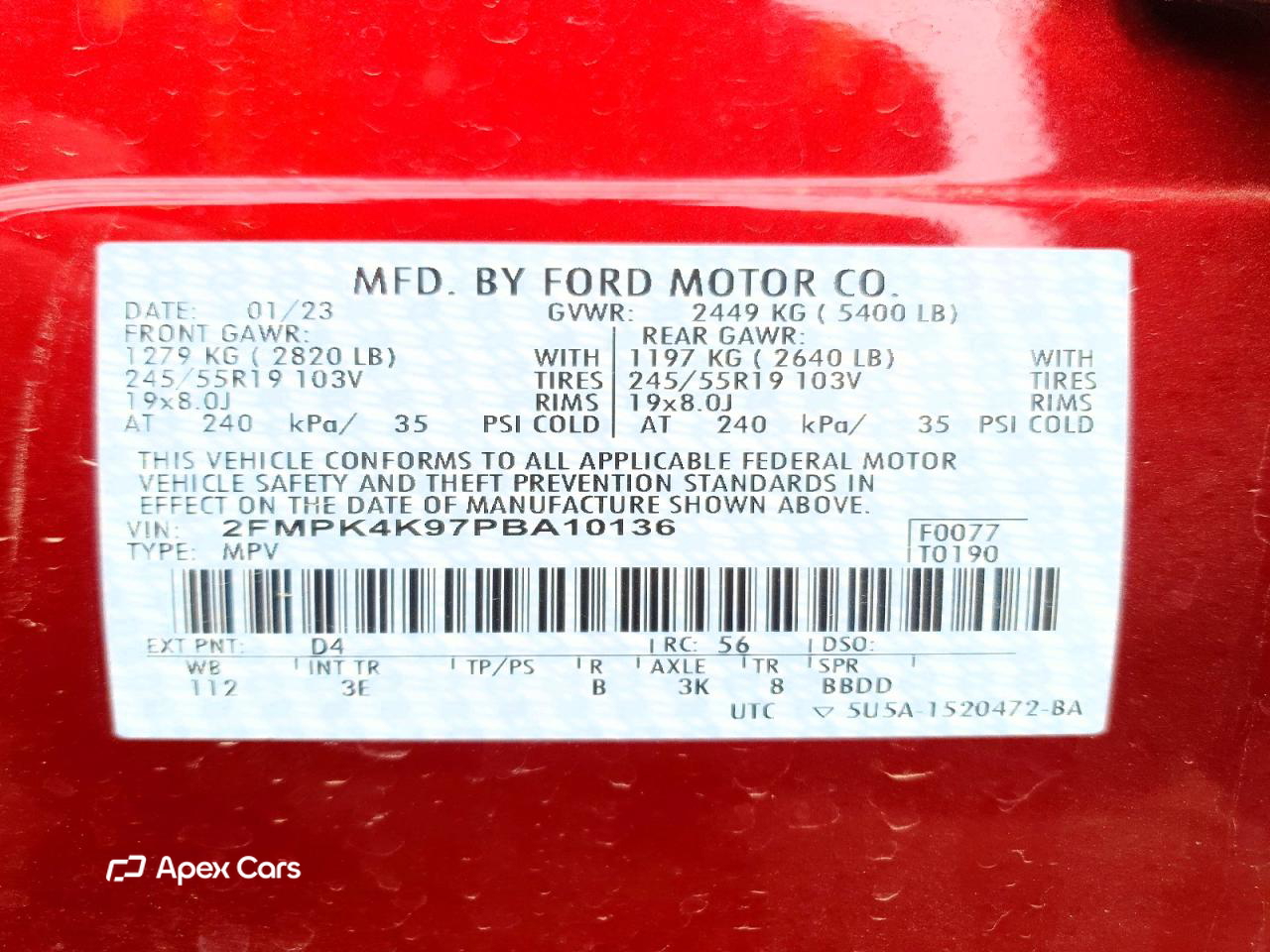 Ford Edge 2023
