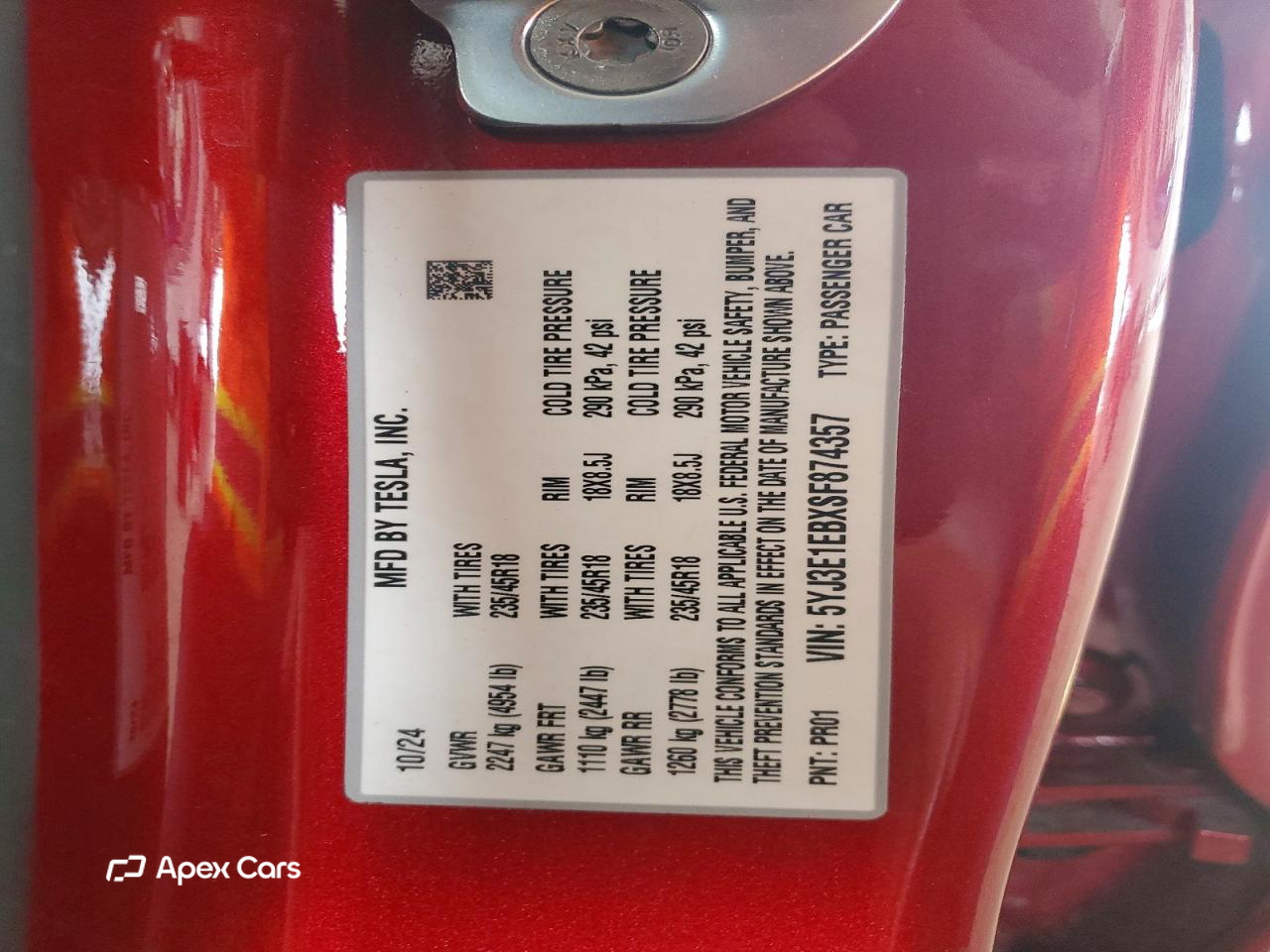 Tesla Model 3 2025