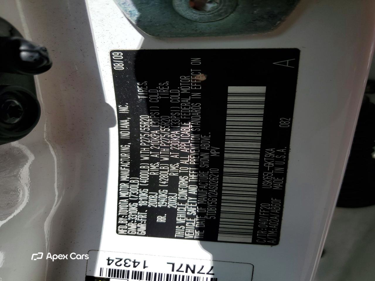 Toyota Sequoia 2010