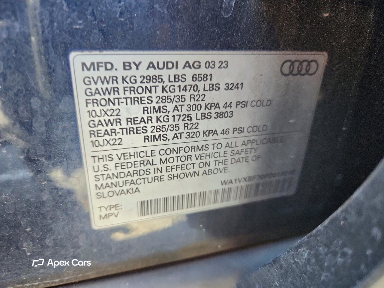 Audi Q7 2023
