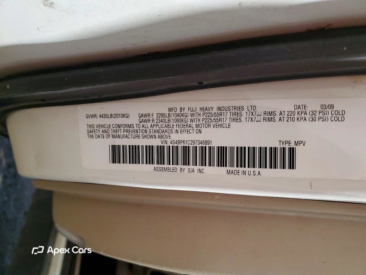 Subaru Outback 2009