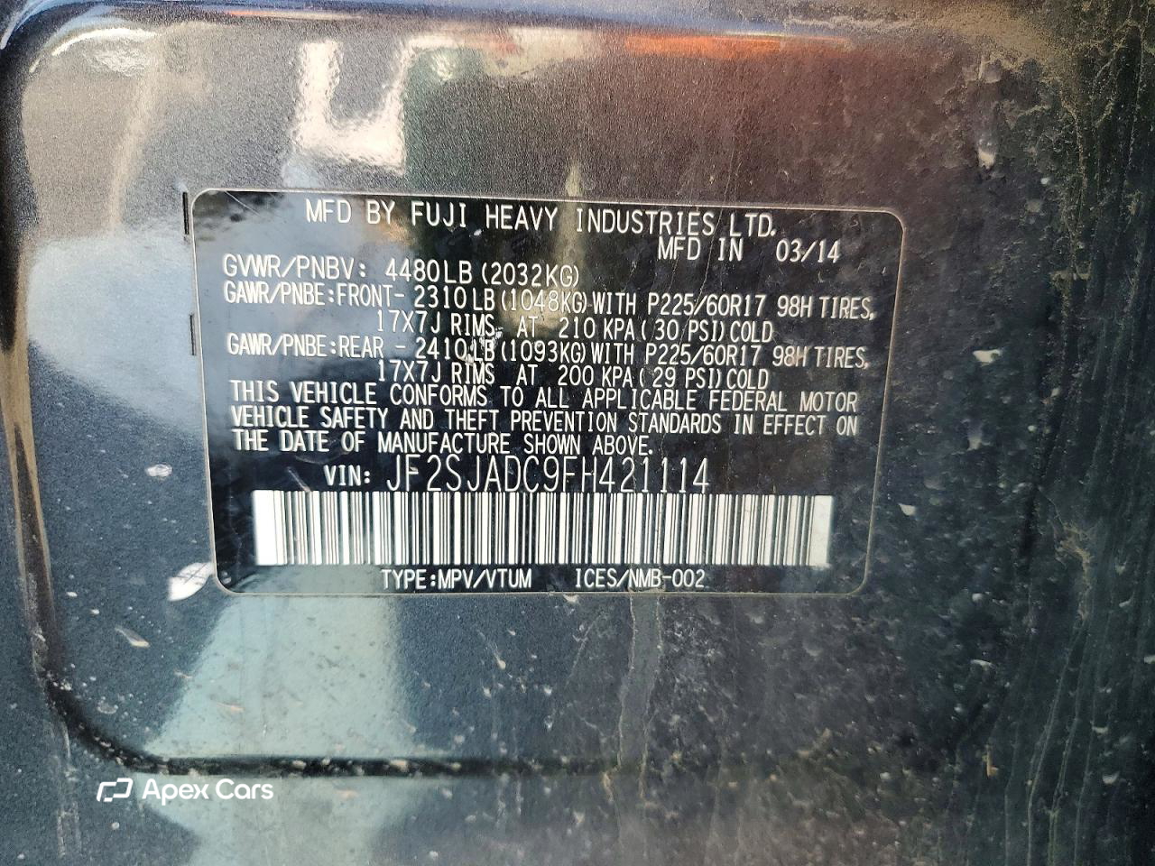Subaru Forester 2015