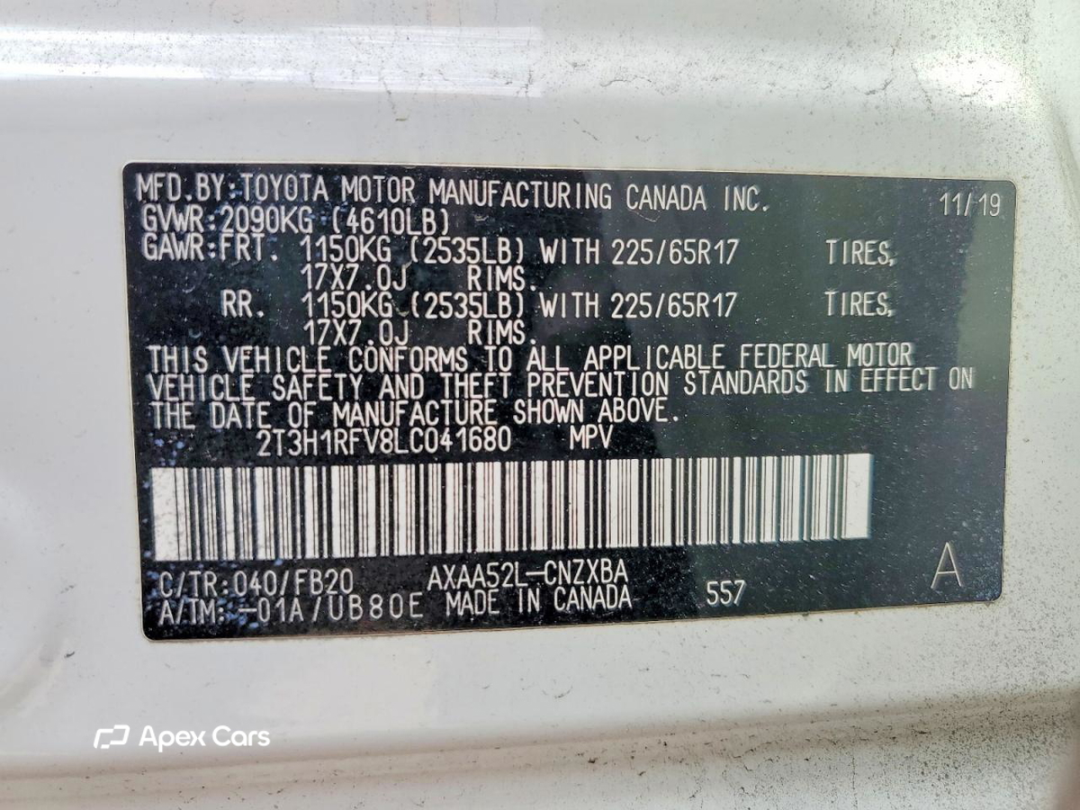 Toyota RAV 4 2020