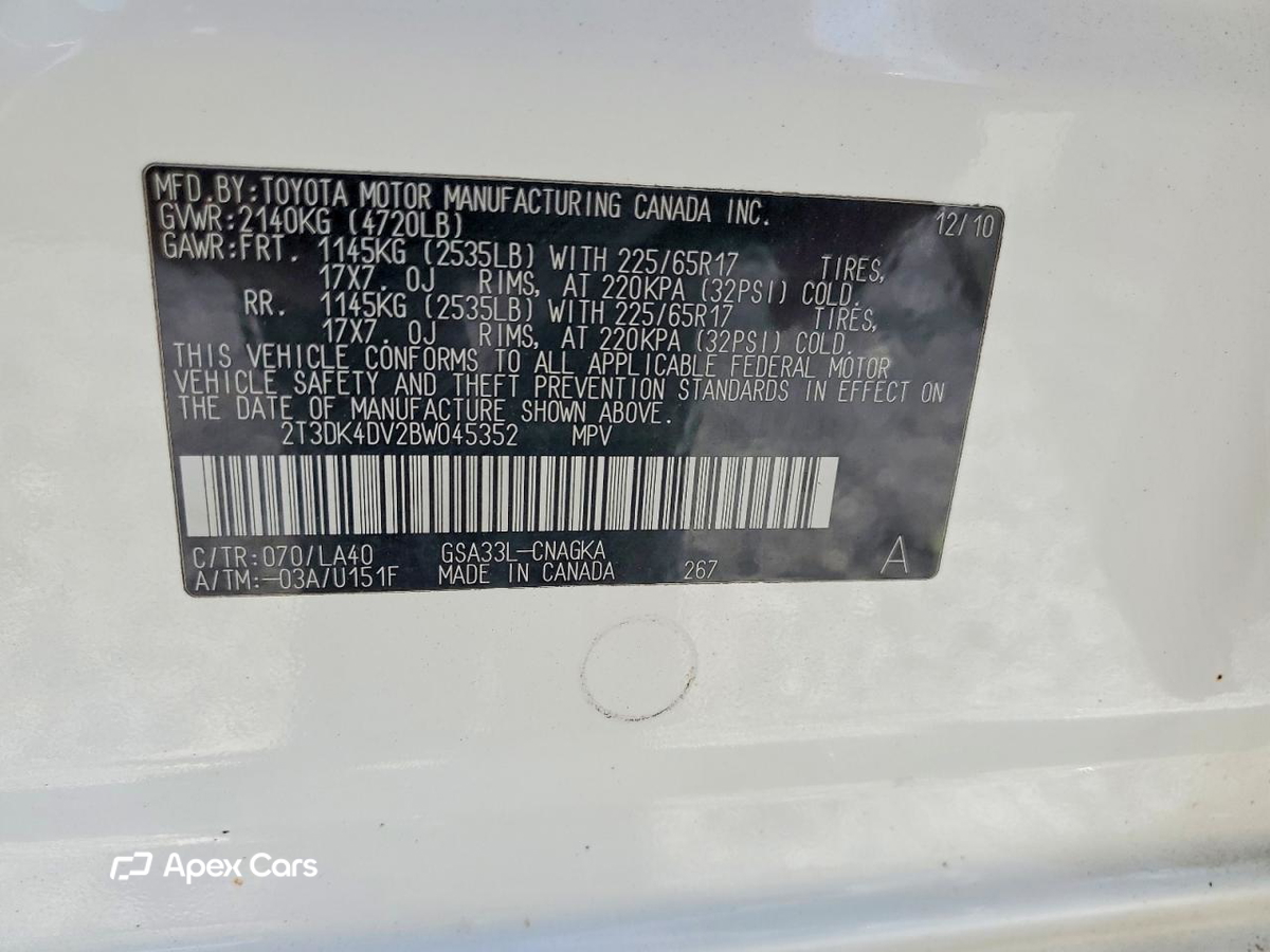 Toyota RAV 4 2011