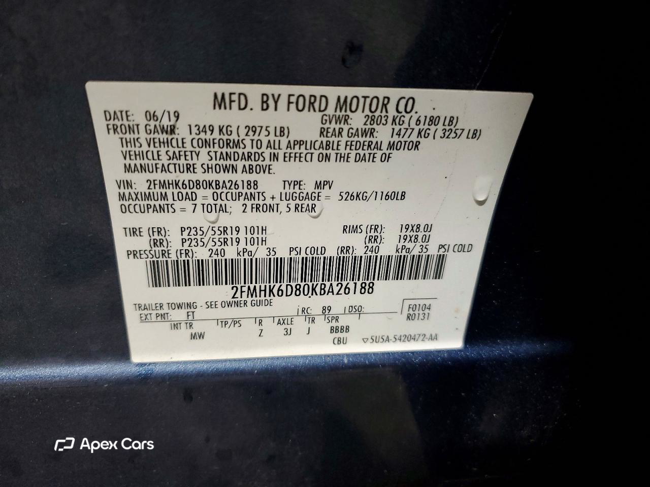 Ford Flex 2019
