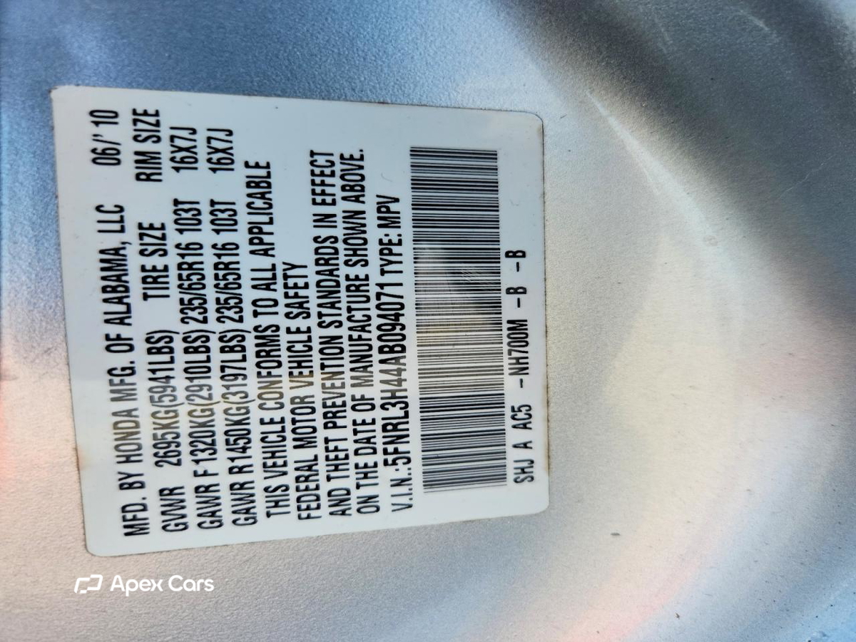 Honda Odyssey 2010
