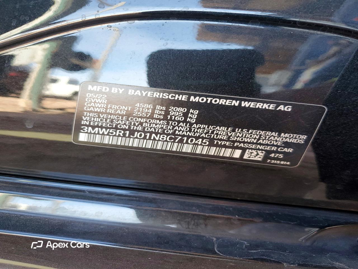 BMW Series 3 2022