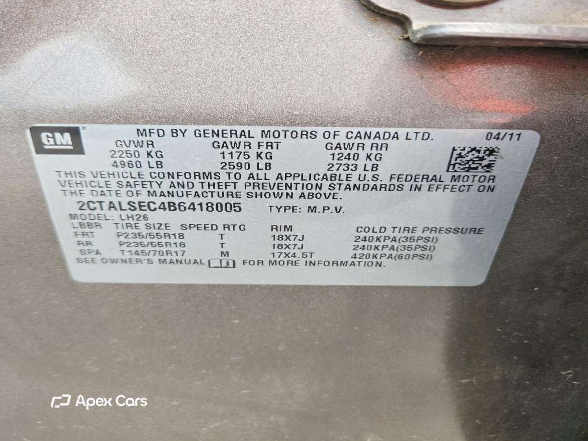 GMC Terrain 2011