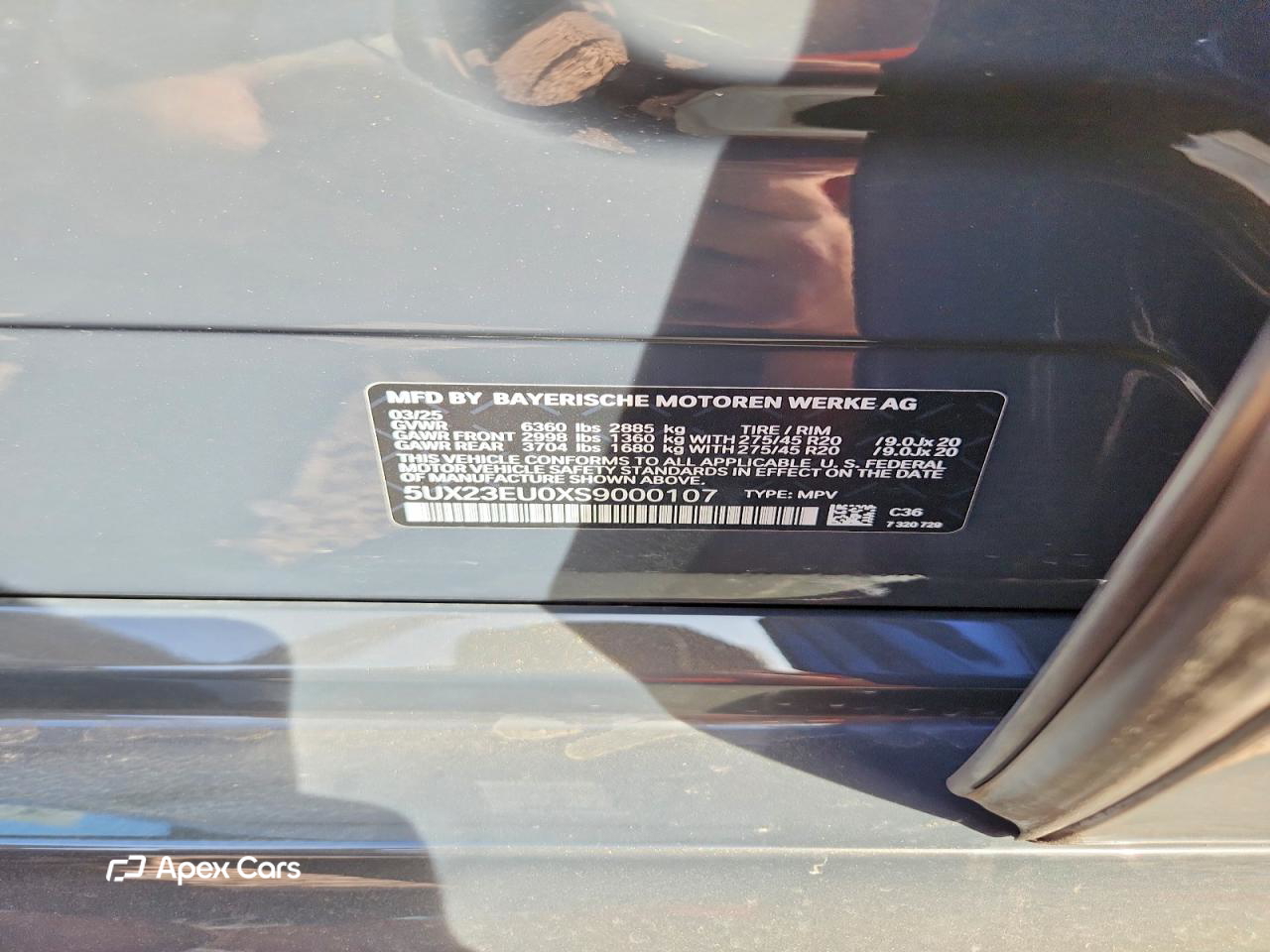 BMW X5 2025