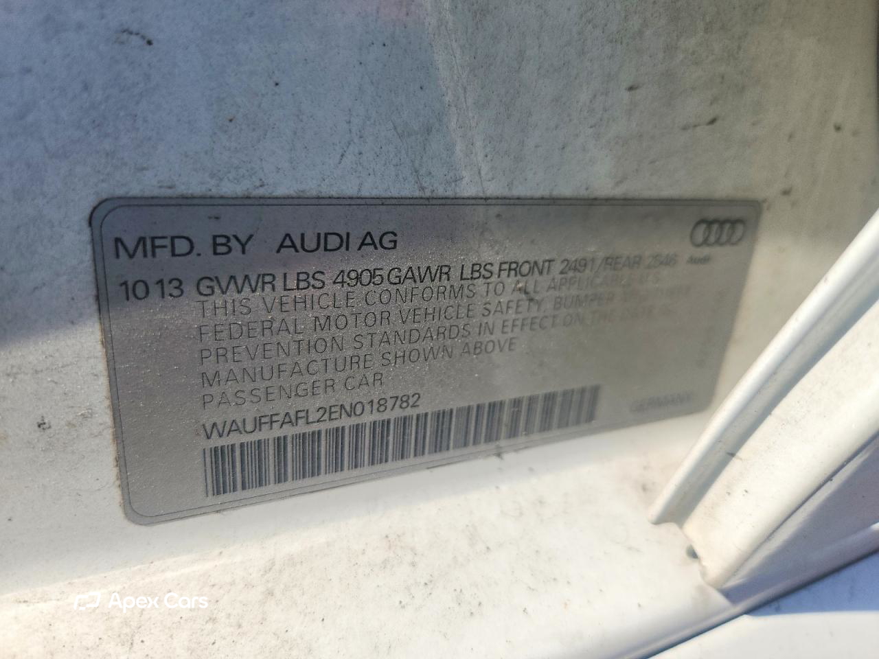 Audi A4 2014