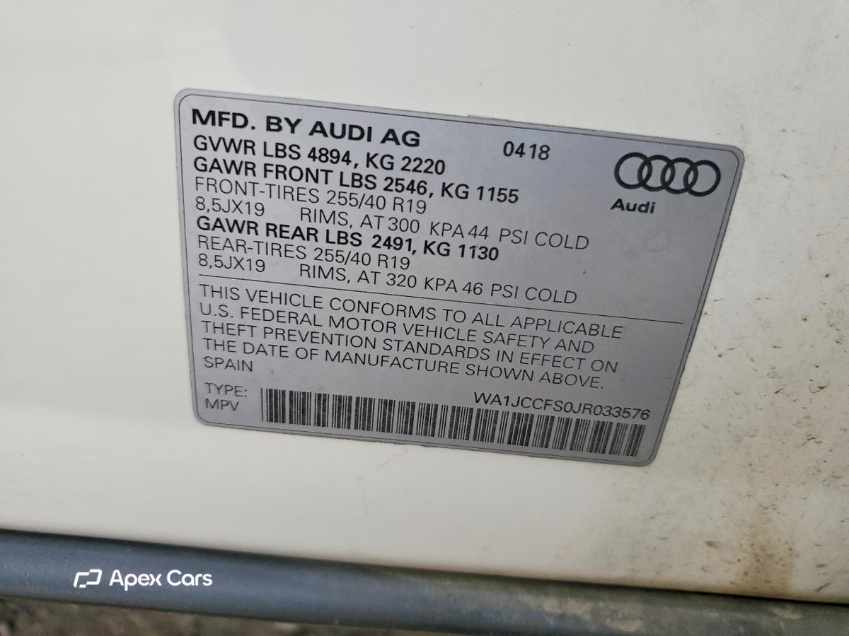 Audi Q3 2018