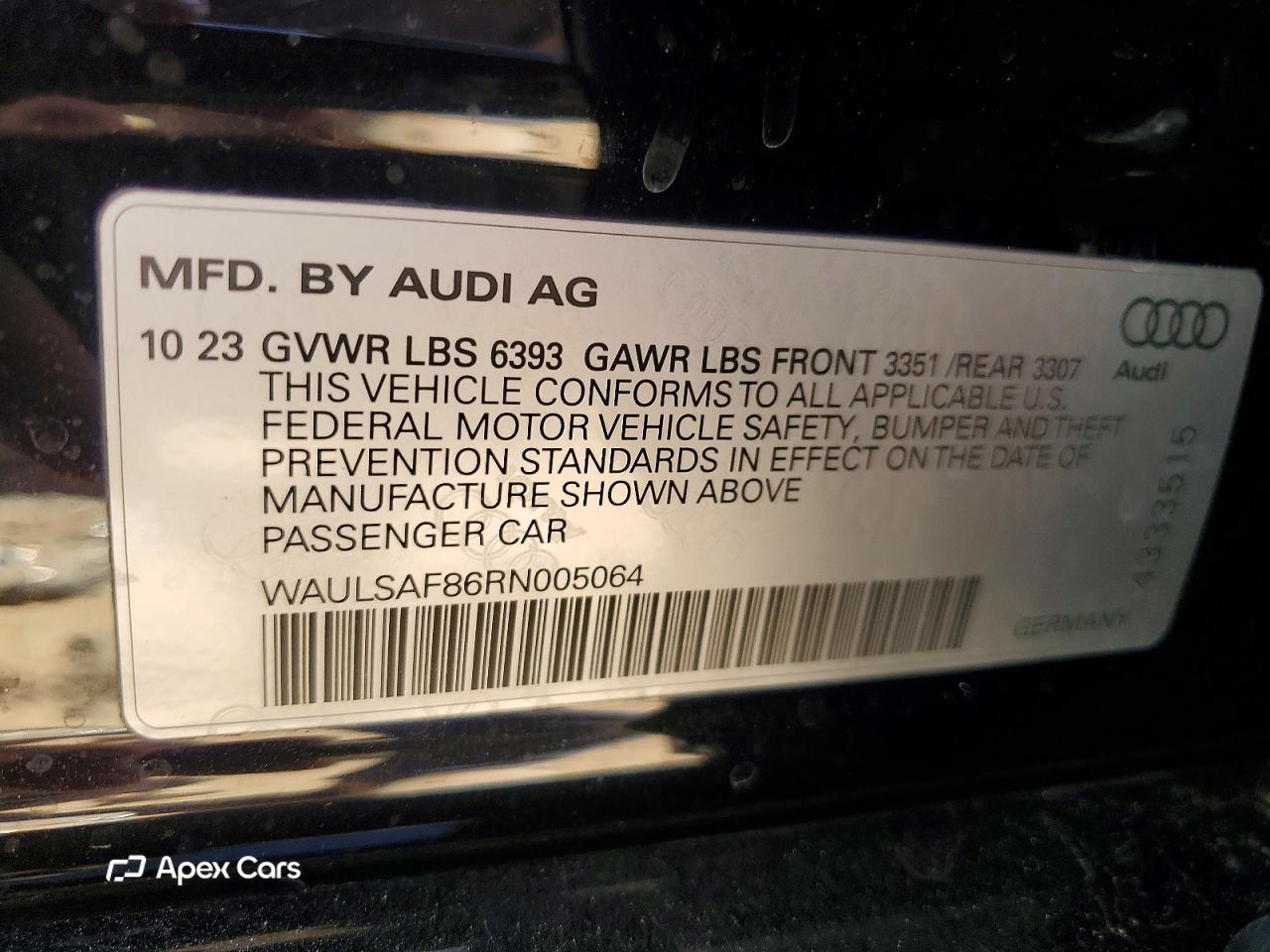 Audi S8 2024